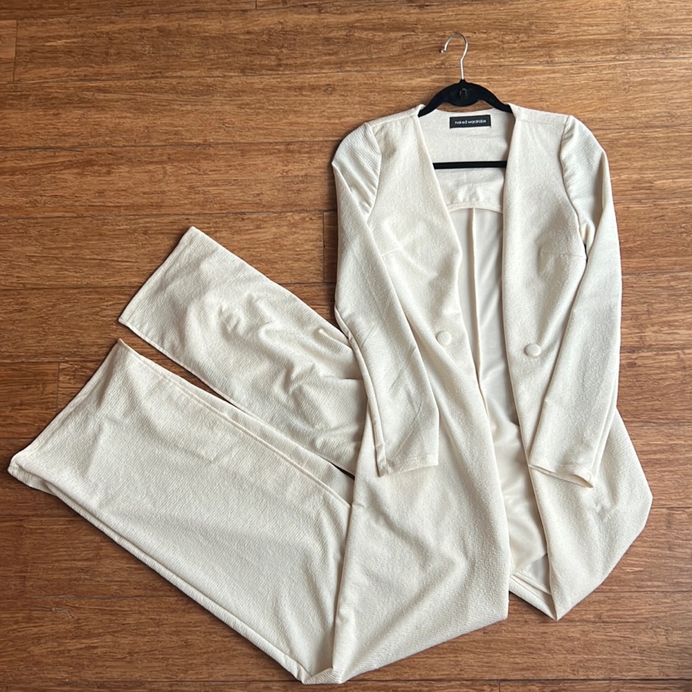 Naked Wardrobe Cream Duster (Never Worn)